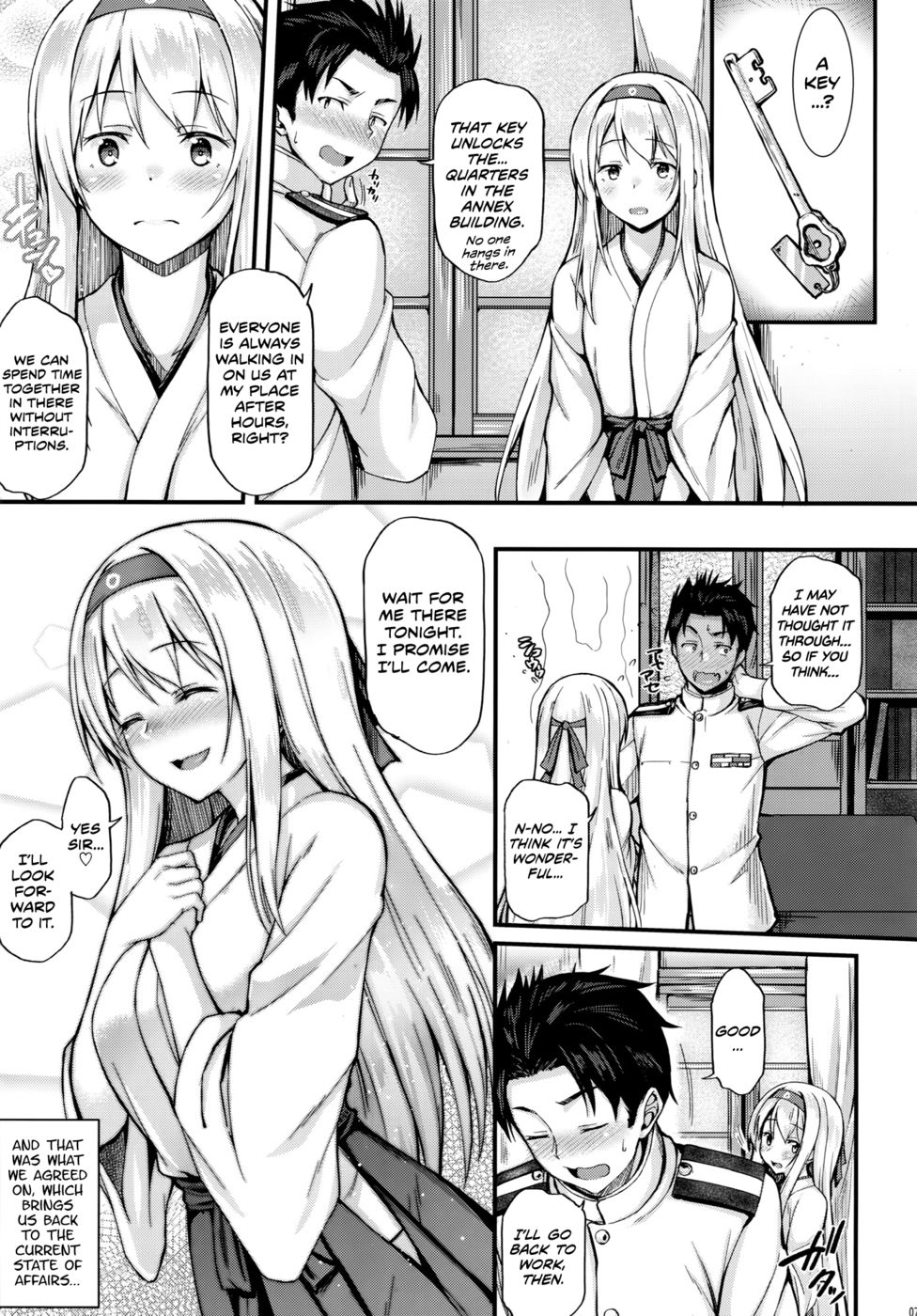 Hentai Manga Comic-I want to flirt with Shoukaku!!-Read-6